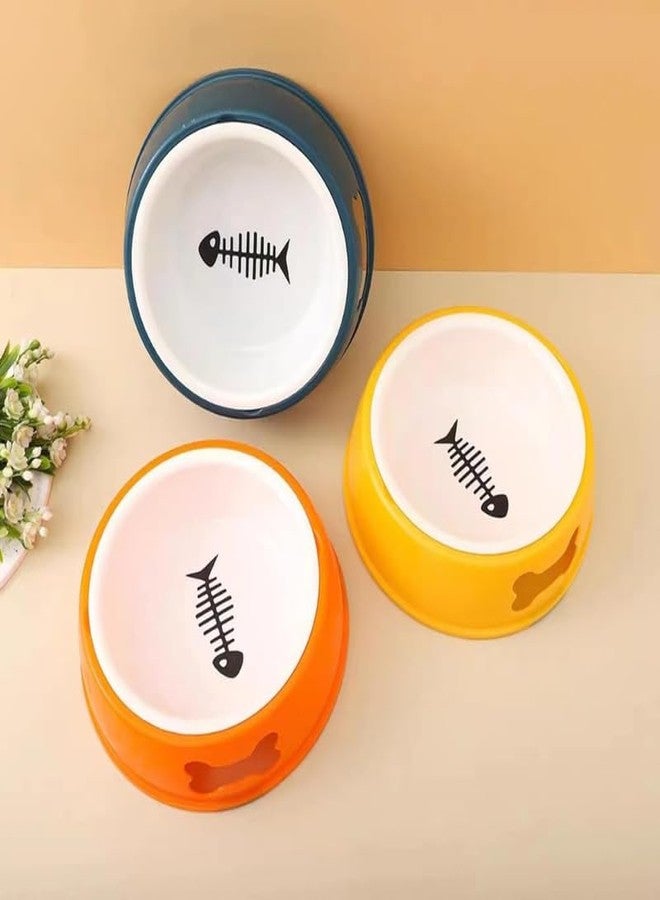 KittuPet وعاء كيتو بيت للكلاب، مانع للانسكاب، قاعدة مطاطية، مناسب للكلاب متوسطة الحجم، للطعام والماء - Image 2